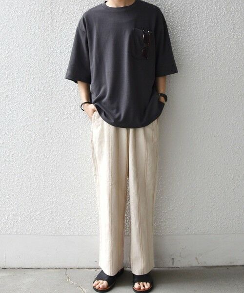 SHIPS / シップス Tシャツ | SHIPS any:〈接触冷感〉COOL TOUCH スムース リラックス ポケット Tシャツ 26SS◆ | 詳細8