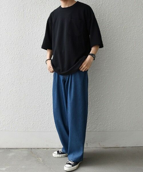 SHIPS / シップス Tシャツ | SHIPS any:〈接触冷感〉COOL TOUCH スムース リラックス ポケット Tシャツ 26SS◇ | 詳細20