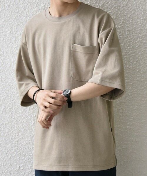 SHIPS / シップス Tシャツ | SHIPS any:〈接触冷感〉COOL TOUCH スムース リラックス ポケット Tシャツ 26SS◆ | 詳細25