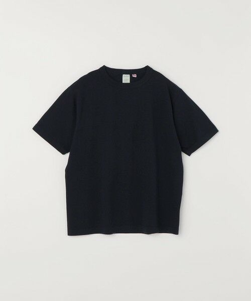 SHIPS / シップス Tシャツ | TOUGHER:〈洗濯機可能〉BREA ピグメントダイ クルーネック パック Tシャツ（ネイビー）