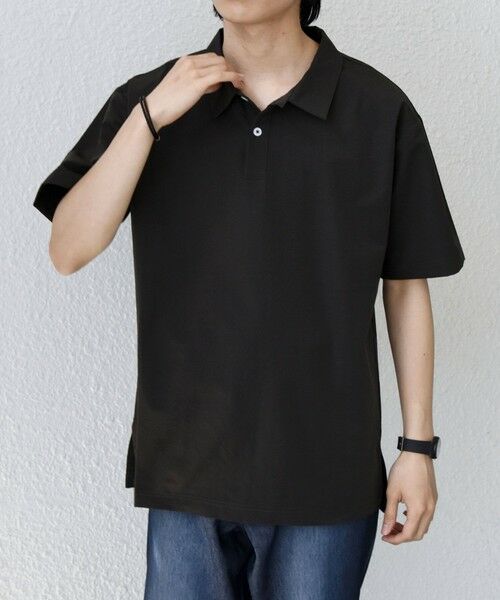 SHIPS / シップス ポロシャツ | 【WEB限定】SHIPS any:〈吸水速乾/抗菌防臭/UVカット〉サーパスウェーブ 半袖 ポロシャツ◆ | 詳細8