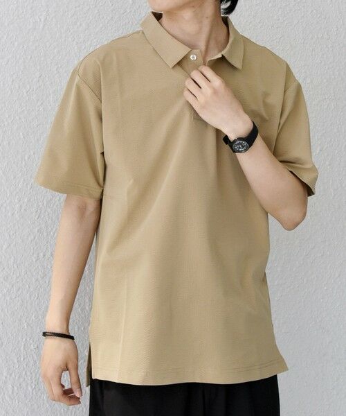 SHIPS / シップス ポロシャツ | 【WEB限定】SHIPS any:〈吸水速乾/抗菌防臭/UVカット〉サーパスウェーブ 半袖 ポロシャツ◆ | 詳細13