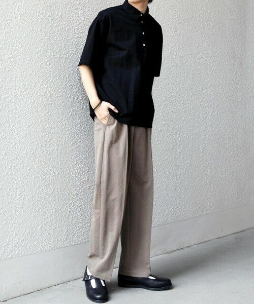 SHIPS / シップス ポロシャツ | SHIPS any:〈接触冷感/ストレッチ〉360° THE CIRCLE STRETCH リネン ミックス ポロシャツ(セットアップ対応)◆ | 詳細2