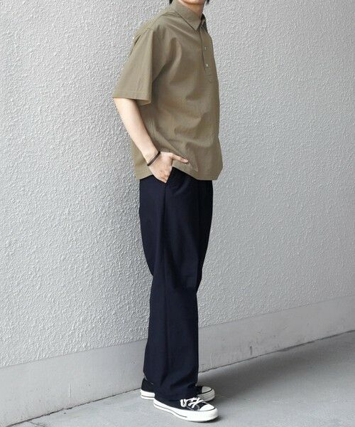 SHIPS / シップス ポロシャツ | SHIPS any:〈接触冷感/ストレッチ〉360° THE CIRCLE STRETCH リネン ミックス ポロシャツ(セットアップ対応)◆ | 詳細10