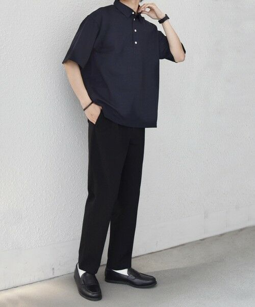 SHIPS / シップス ポロシャツ | SHIPS any:〈接触冷感/ストレッチ〉360° THE CIRCLE STRETCH リネン ミックス ポロシャツ(セットアップ対応)◆ | 詳細18