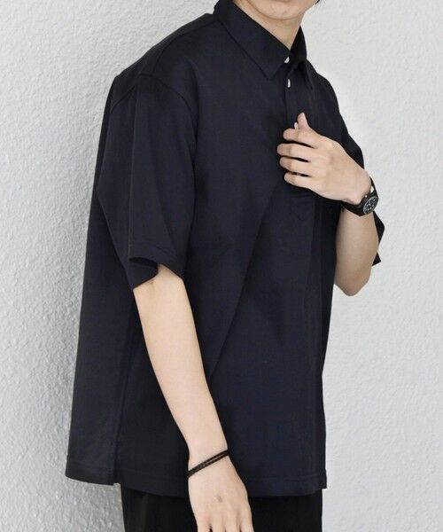 SHIPS / シップス ポロシャツ | SHIPS any:〈接触冷感/ストレッチ〉360° THE CIRCLE STRETCH リネン ミックス ポロシャツ(セットアップ対応)◆ | 詳細21