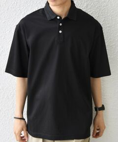 SHIPS / シップス Tシャツ | SHIPS any:〈接触冷感/遮熱/UVカット〉COOL TOUCH スムース デザイン リブ ポロシャツ◆