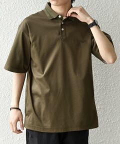 SHIPS / シップス Tシャツ | SHIPS any:〈接触冷感/遮熱/UVカット〉COOL TOUCH スムース デザイン リブ ポロシャツ◆