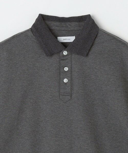 SHIPS / シップス Tシャツ | SHIPS any:〈接触冷感/遮熱/UVカット〉COOL TOUCH スムース デザイン リブ ポロシャツ◆ | 詳細8