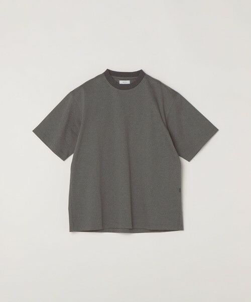 SHIPS / シップス Tシャツ | SHIPS any:〈接触冷感/遮熱/UVカット〉COOL TOUCH スムース デザイン リブ セミ モックネック Tシャツ◆ | 詳細13