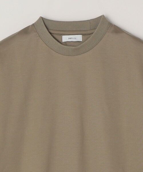 SHIPS / シップス Tシャツ | SHIPS any:〈接触冷感/遮熱/UVカット〉COOL TOUCH スムース デザイン リブ セミ モックネック Tシャツ◆ | 詳細29