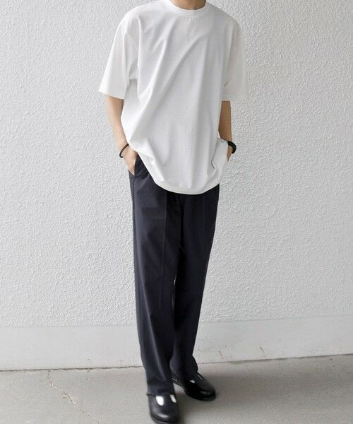 SHIPS / シップス Tシャツ | SHIPS any:〈洗濯機可能〉JAPAN MADE ライト ペーパー クルーネック Tシャツ◆ | 詳細1