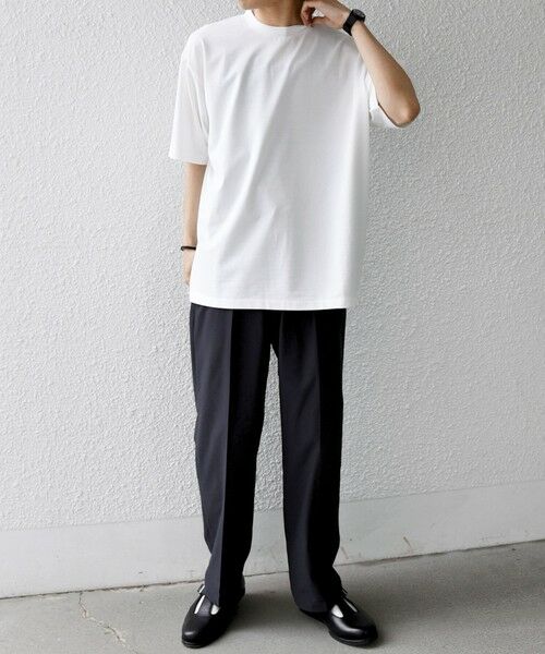 SHIPS / シップス Tシャツ | SHIPS any:〈洗濯機可能〉JAPAN MADE ライト ペーパー クルーネック Tシャツ◆ | 詳細2