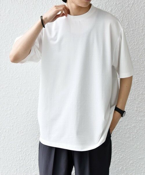 SHIPS / シップス Tシャツ | SHIPS any:〈洗濯機可能〉JAPAN MADE ライト ペーパー クルーネック Tシャツ◆ | 詳細3