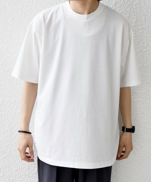 SHIPS / シップス Tシャツ | SHIPS any:〈洗濯機可能〉JAPAN MADE ライト ペーパー クルーネック Tシャツ◆ | 詳細5