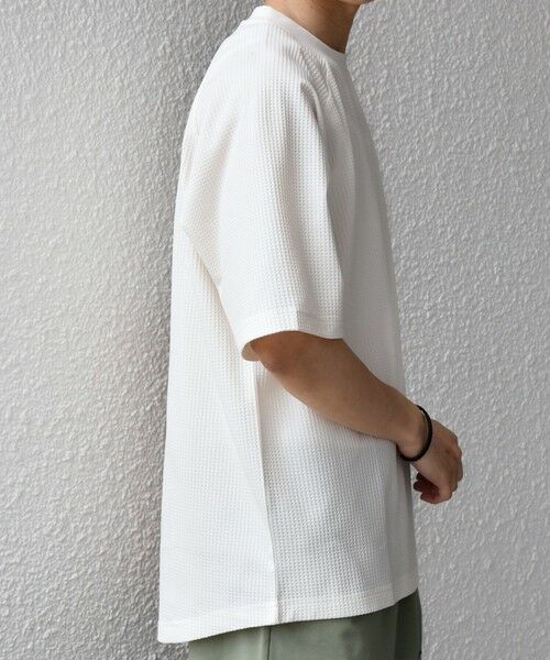 SHIPS / シップス Tシャツ | 【WEB限定】SHIPS any:〈UVカット〉SORONA(R) ワッフル ラグラン リラックス Tシャツ◆ | 詳細5