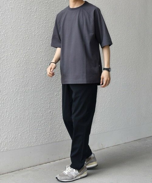 SHIPS / シップス Tシャツ | 【WEB限定】SHIPS any:〈UVカット〉SORONA(R) ワッフル ラグラン リラックス Tシャツ◆ | 詳細22