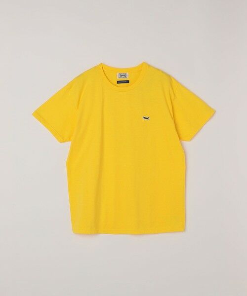 SHIPS / シップス Tシャツ | 【SHIPS any別注】PENNEYS: ワンポイント ロゴ フォックス 半袖 Tシャツ（イエロー）