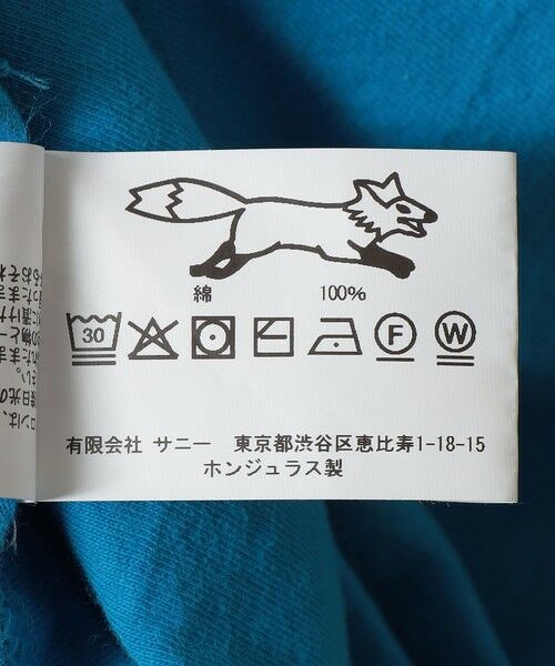 SHIPS / シップス Tシャツ | 【SHIPS any別注】PENNEYS: ワンポイント ロゴ フォックス 半袖 Tシャツ | 詳細10