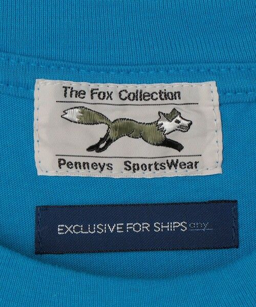 SHIPS / シップス Tシャツ | 【SHIPS any別注】PENNEYS: ワンポイント ロゴ フォックス 半袖 Tシャツ | 詳細8