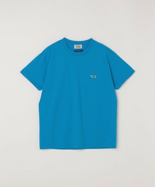 SHIPS / シップス Tシャツ | 【SHIPS any別注】PENNEYS: ワンポイント ロゴ フォックス 半袖 Tシャツ（ブルー系）