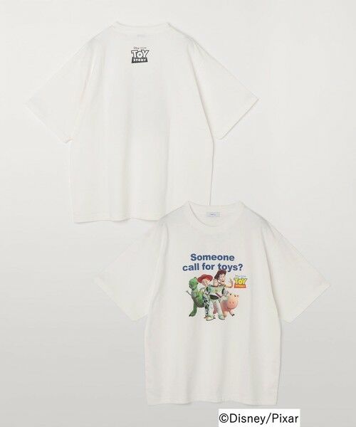 SHIPS / シップス Tシャツ | SHIPS any:〈洗濯機可能〉TOYSTORY/トイ・ストーリー/ メッセージ プリント ロゴ Tシャツ | 詳細5