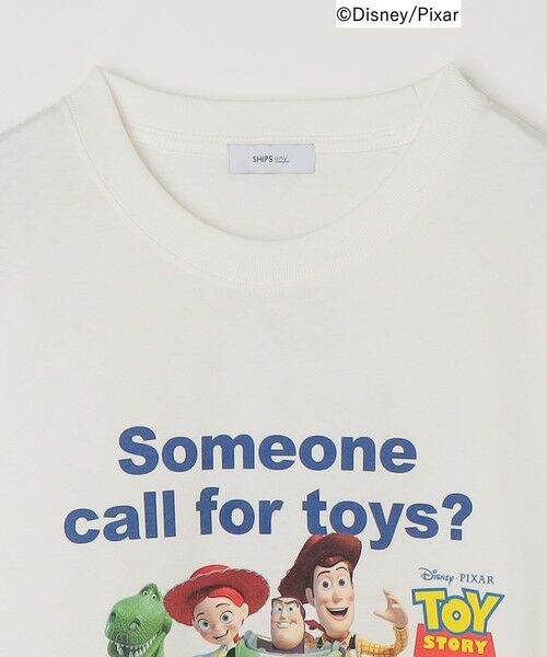 SHIPS / シップス Tシャツ | SHIPS any:〈洗濯機可能〉TOYSTORY/トイ・ストーリー/ メッセージ プリント ロゴ Tシャツ | 詳細7