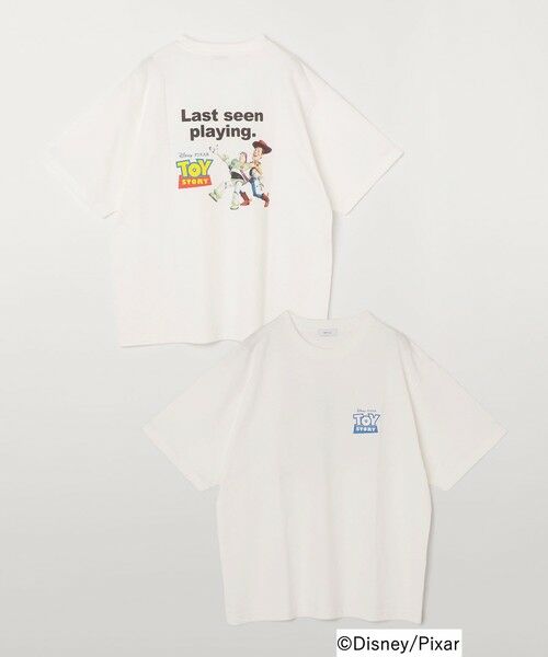 SHIPS / シップス Tシャツ | SHIPS any:〈洗濯機可能〉TOYSTORY/トイ・ストーリー/ メッセージ プリント ロゴ Tシャツ | 詳細18