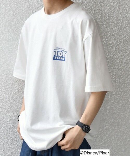SHIPS / シップス Tシャツ | SHIPS any:〈洗濯機可能〉TOYSTORY/トイ・ストーリー/ メッセージ プリント ロゴ Tシャツ | 詳細15