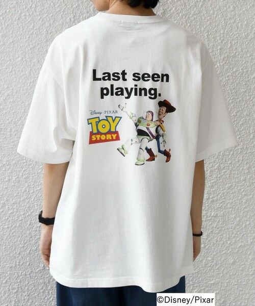 SHIPS / シップス Tシャツ | SHIPS any:〈洗濯機可能〉TOYSTORY/トイ・ストーリー/ メッセージ プリント ロゴ Tシャツ | 詳細17
