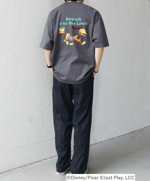 SHIPS / シップス Tシャツ | SHIPS any:〈洗濯機可能〉TOYSTORY/トイ・ストーリー/ メッセージ プリント ロゴ Tシャツ | 詳細23