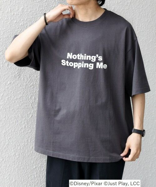 SHIPS / シップス Tシャツ | SHIPS any:〈洗濯機可能〉TOYSTORY/トイ・ストーリー/ メッセージ プリント ロゴ Tシャツ | 詳細24