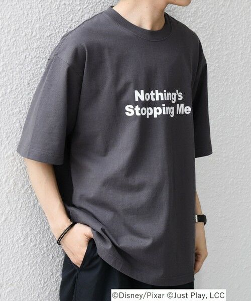 SHIPS / シップス Tシャツ | SHIPS any:〈洗濯機可能〉TOYSTORY/トイ・ストーリー/ メッセージ プリント ロゴ Tシャツ | 詳細25