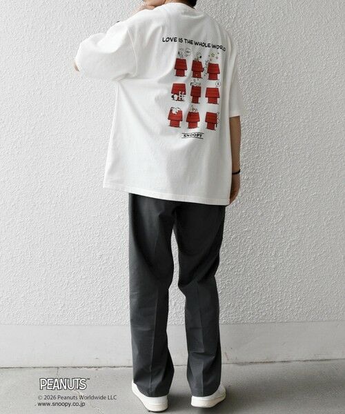 SHIPS / シップス Tシャツ | SHIPS any: SNOOPY コラボ グラフィック プリント Tシャツ◆ | 詳細2