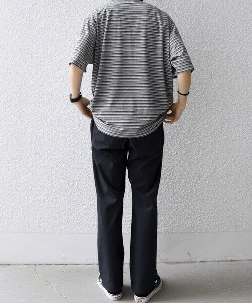 SHIPS / シップス Tシャツ | SHIPS any:〈接触冷感〉マルチ ボーダー ポケット Tシャツ◆ | 詳細2