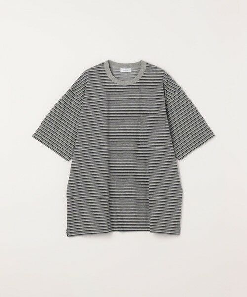 SHIPS / シップス Tシャツ | SHIPS any:〈接触冷感〉マルチ ボーダー ポケット Tシャツ◆ | 詳細6