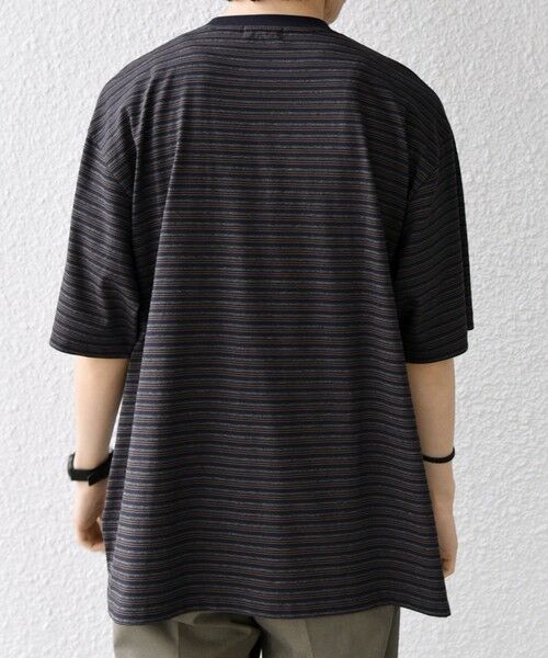 SHIPS / シップス Tシャツ | SHIPS any:〈接触冷感〉マルチ ボーダー ポケット Tシャツ◆ | 詳細12