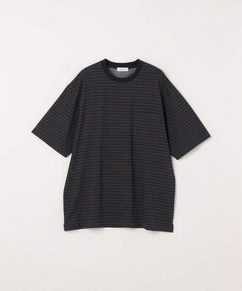 SHIPS / シップス Tシャツ | SHIPS any:〈接触冷感〉マルチ ボーダー ポケット Tシャツ◆ | 詳細13