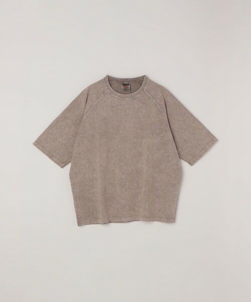 SHIPS / シップス Tシャツ | 【SHIPS any別注】ONEITA: ケミカルウォッシュ リラックス ラグラン Tシャツ(セットアップ対応)◆ | 詳細6