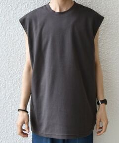 SHIPS / シップス Tシャツ | 【WEB限定】SHIPS any:〈接触冷感〉COOL TOUCH スムース リラックス ノースリーブ Tシャツ 26SS◆