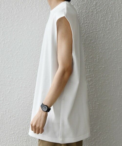 SHIPS / シップス Tシャツ | 【WEB限定】SHIPS any:〈接触冷感〉COOL TOUCH スムース リラックス ノースリーブ Tシャツ 26SS◆ | 詳細6