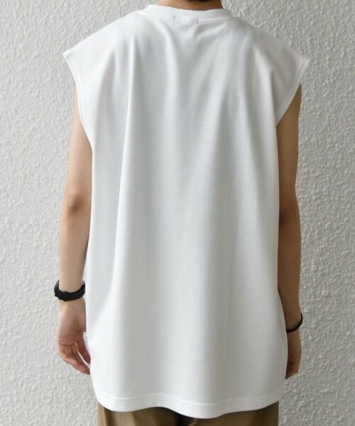 SHIPS / シップス Tシャツ | 【WEB限定】SHIPS any:〈接触冷感〉COOL TOUCH スムース リラックス ノースリーブ Tシャツ 26SS◆ | 詳細7