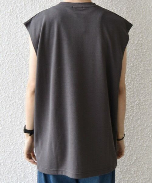 SHIPS / シップス Tシャツ | 【WEB限定】SHIPS any:〈接触冷感〉COOL TOUCH スムース リラックス ノースリーブ Tシャツ 26SS◆ | 詳細11