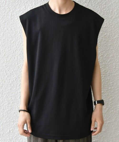 SHIPS / シップス Tシャツ | 【WEB限定】SHIPS any:〈接触冷感〉COOL TOUCH スムース リラックス ノースリーブ Tシャツ 26SS◆ | 詳細22