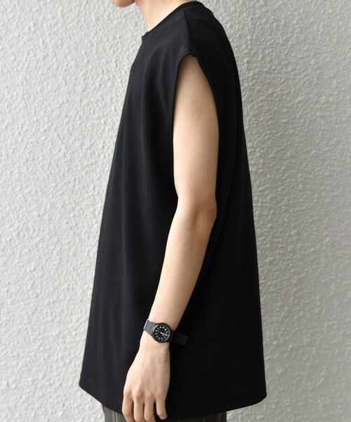 SHIPS / シップス Tシャツ | 【WEB限定】SHIPS any:〈接触冷感〉COOL TOUCH スムース リラックス ノースリーブ Tシャツ 26SS◆ | 詳細23