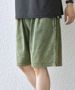 SHIPS / シップス ショート・ハーフ・半端丈パンツ | 【SHIPS any別注】ONEITA: ケミカルウォッシュ イージー ショーツ(セットアップ対応)◆