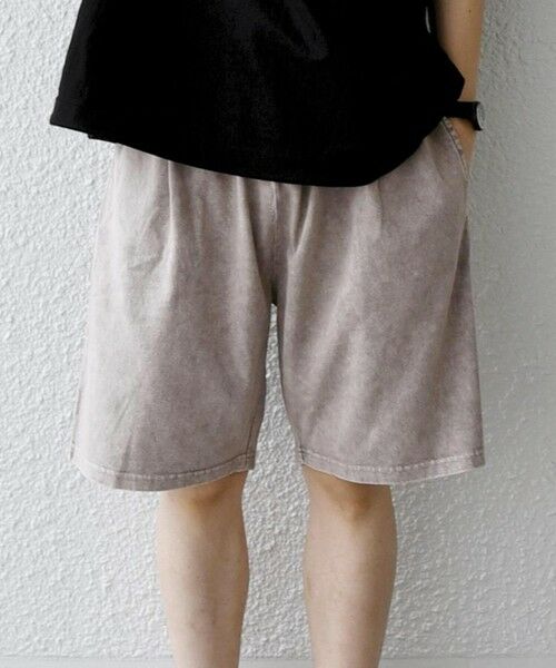 SHIPS / シップス ショート・ハーフ・半端丈パンツ | 【SHIPS any別注】ONEITA: ケミカルウォッシュ イージー ショーツ(セットアップ対応)◆ | 詳細3