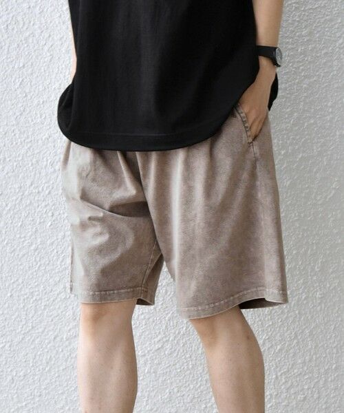 SHIPS / シップス ショート・ハーフ・半端丈パンツ | 【SHIPS any別注】ONEITA: ケミカルウォッシュ イージー ショーツ(セットアップ対応)◆ | 詳細4