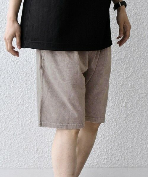 SHIPS / シップス ショート・ハーフ・半端丈パンツ | 【SHIPS any別注】ONEITA: ケミカルウォッシュ イージー ショーツ(セットアップ対応)◆ | 詳細5