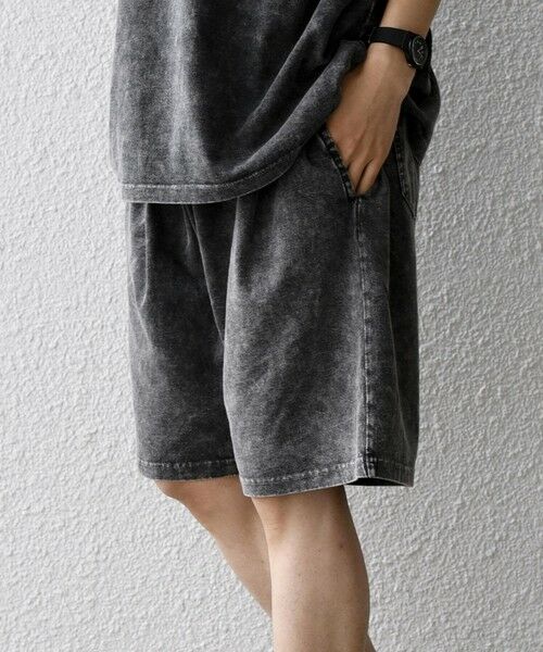 SHIPS / シップス ショート・ハーフ・半端丈パンツ | 【SHIPS any別注】ONEITA: ケミカルウォッシュ イージー ショーツ(セットアップ対応)◆ | 詳細11